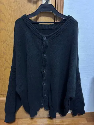 블랙 가디건 S 사이즈