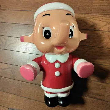 초 BIG 산타 사토코짱 약 30cm 대형 코인뱅킹 저금통