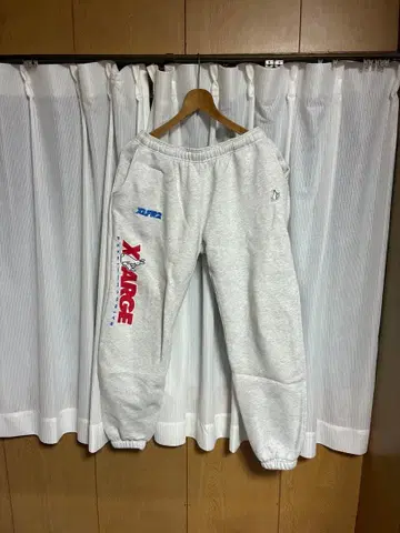 X-LARGE XLFR2 그레이 스웨트 팬츠 FR2