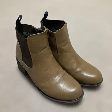 키다리 아저씨 사이드 고어 부츠 브라운 계열 23.5cm