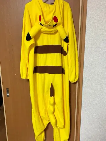 피카츄 인형옷 파자마 코스프레
