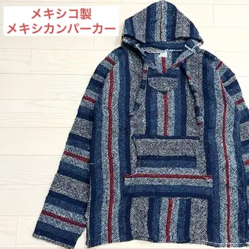 멕시코제 멕시칸 후드티 핸드메이드 후드 부착 후드티 L 사이즈