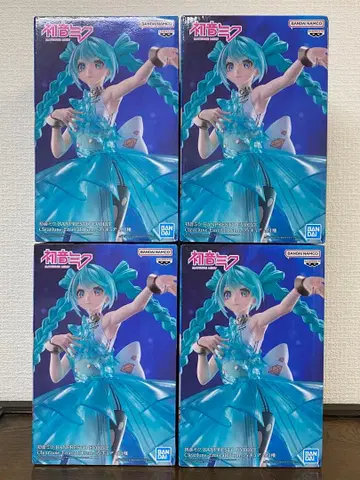 하츠네 미쿠 BANPRESTO EVOLVE 피규어 4체 세트