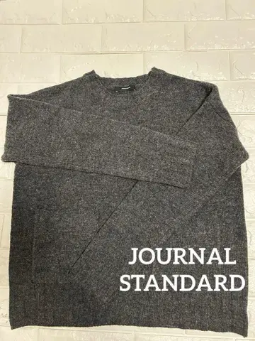 미사용 [ JOURNAL STANDARD ] 니트 울 100% 그레이