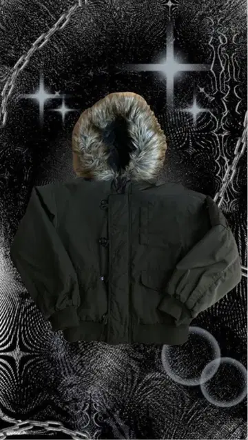 MA-1 퍼 자켓 y2k 헤이세이 갸루 크롭 기장 그런지 00s