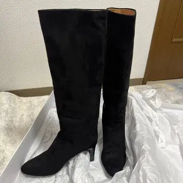 르 탈론 스트레이트 롱 부츠 6.5cm 새상품급