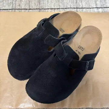 BIRKENSTOCK 블랙 사보 샌들 37