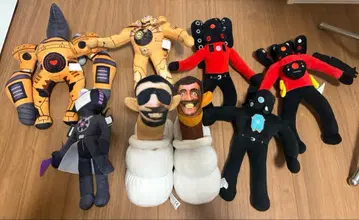 [ 덤 포함 ] 스키비티 토일렛 봉제 인형 묶음 판매