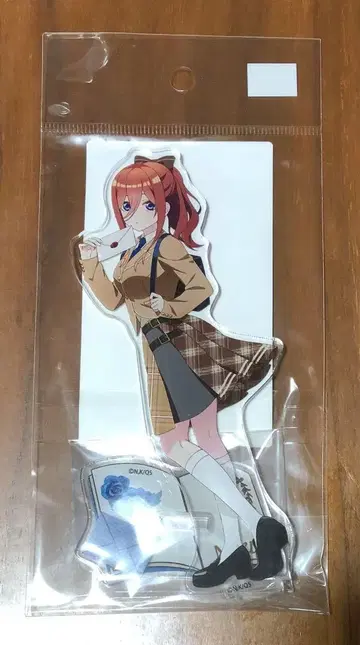 5등분의 신부 아크릴 스탠드 나카노 미쿠 칼리지 스타일