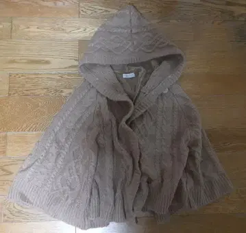 E 하이픈월드 갤러리 케이프 코트 브라운