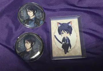 잘생긴 남자 빌런 알폰스 콜라보 카페 캔뱃지 외