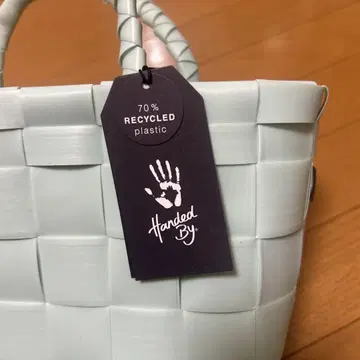 Handed By 리사이클 플라스틱 토트백