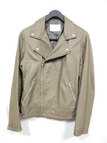 심플레시테 양가죽 가죽 라이더 자켓 시착만 한 상품 보관품