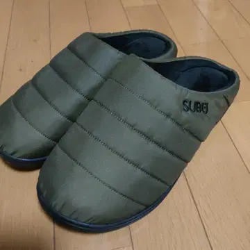 SUBU 클로그 샌들 올리브