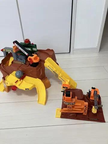 새상품급 토미카 빅 건설 현장 건설 현장 세트