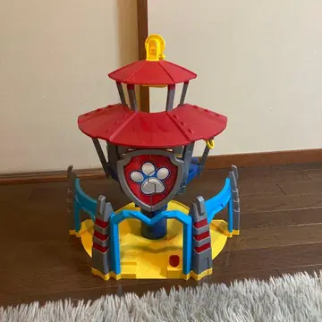 새상품급 파우 패트롤 다이노 스테이션