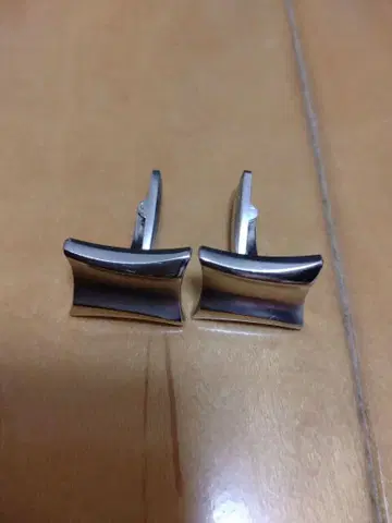 PaulStuart 실버 커프 링크스