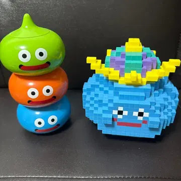 슬라임 피규어 세트 왕관 포함