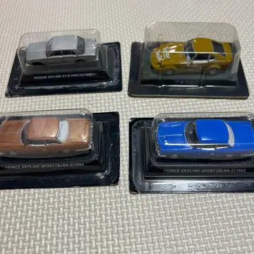 새상품 Nissan Skyline GT-R & 아키라의 Z1 미니카 세트