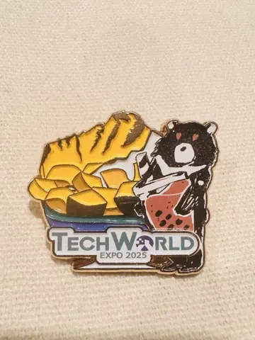 테크 월드 엑스포 2025 핀 배지 만박 테크월드