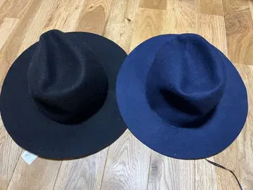 어반 리서치 택 포함 새상품 여성용 햇 블랙 네이비 2개 세트