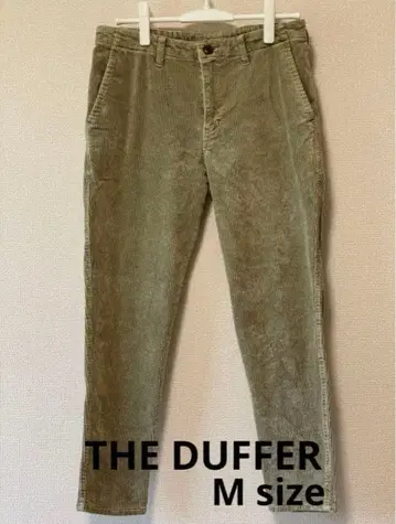 새상품급 THE DUFFER 코듀로이 테이퍼드 스트레치 팬츠 M
