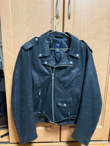 00s 90s GAP 가죽 라이더 자켓