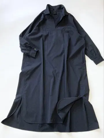 ( g2 ) 스픽 앤 스팬 코드 레인 오픈 카라 원피스 블랙 프리