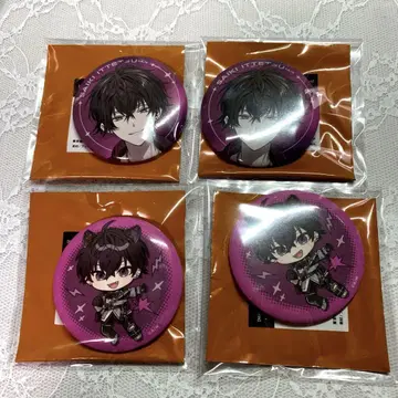 사에키 잇테츠 하프 애니버서리 캔뱃지 세트