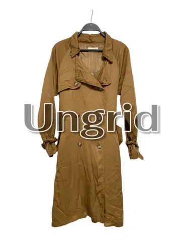 Ungrid 브라운 트렌치코트