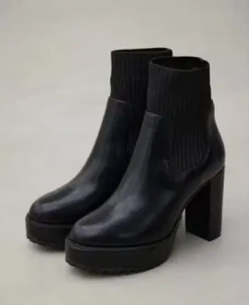 삭스힐 부츠 블랙 L 사이즈