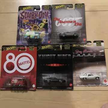 마텔 인터내셔널 핫휠 팝 컬처 5대 세트