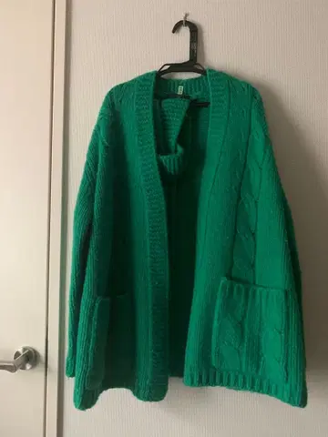 투모로우랜드 맥피 벨티드 셰틀랜드 울 로브 가디건