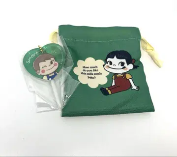 후지야 페코짱 복조리 캔디 키링 포코짱 그린
