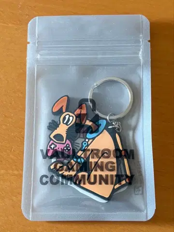 vaultroom 러버 키체인 키도그