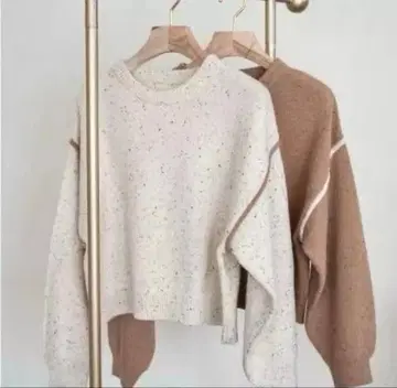 시마무라 marika 여성용 니트 풀오버 크림111