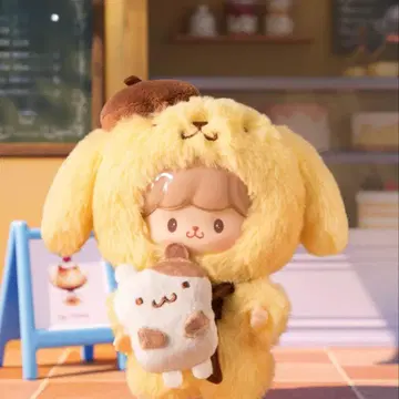 산리오 폼폼푸딩 봉제 인형 키링 포함 1