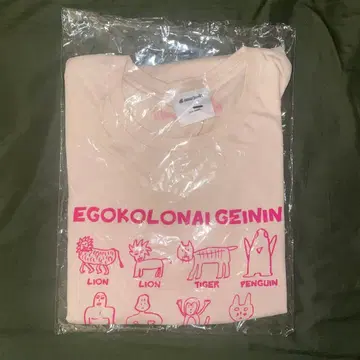 아메토크! 그림 실력 없는 연예인 GO! JAPAN! 티셔츠 (핑크) L