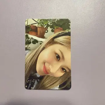 [ 레어 ] twice 사나 green project 봉입 트레이딩 카드