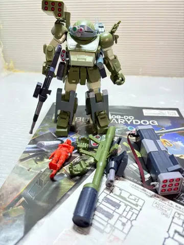 HG 장갑기병 보톰즈 버그라리 도그 완성품 확장 파츠 세트 2 포함