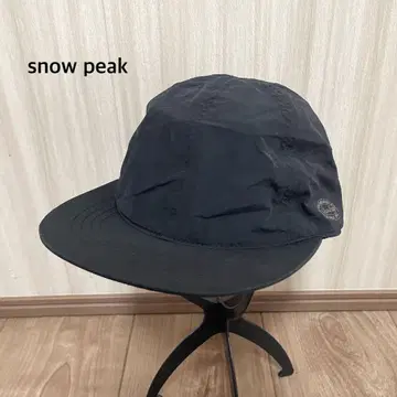 [ 스노우피크 ] 모자 캡 블랙 2