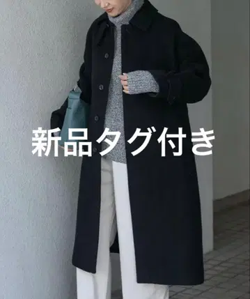 택 포함 새상품 어반 리서치 도어즈 울 100 발마칸 코트 블랙 S