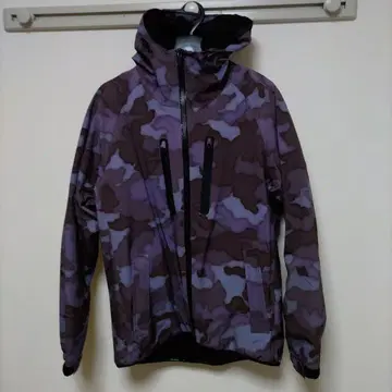 워크맨 AEGIS 퍼플 카모플라쥬 후드 부착 자켓 LL