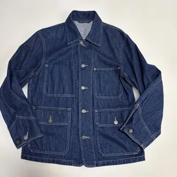 UNIQLO U 다크 데님 버튼업 자켓