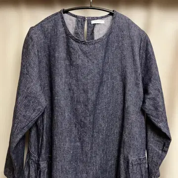 최종 가격 인하 fog linen work 데님 레베카 원피스