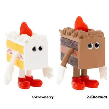 플레이버즈 가챠 숏 케이크