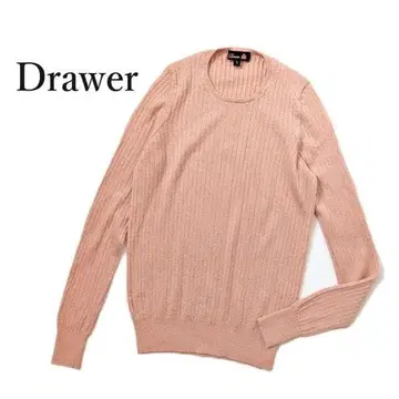 Drawer 캐시미어 실크 리브 스웨터 1 오렌지 250917-26