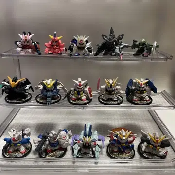 SD 건담 풀컬러 컬렉션 SEED 계열 등 종류 다수 세트