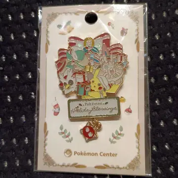 포켓몬 센터 2025 크리스마스 한정판 로고 핀즈 [ 미개봉 새상품 ]