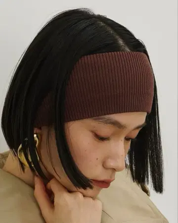 room153 브라운 헤어밴드 미사용